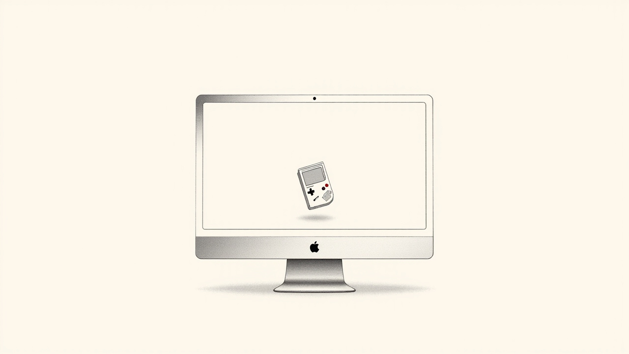 Glaze: app para Mac transforma tela em CRT, VHS ou Game Boy