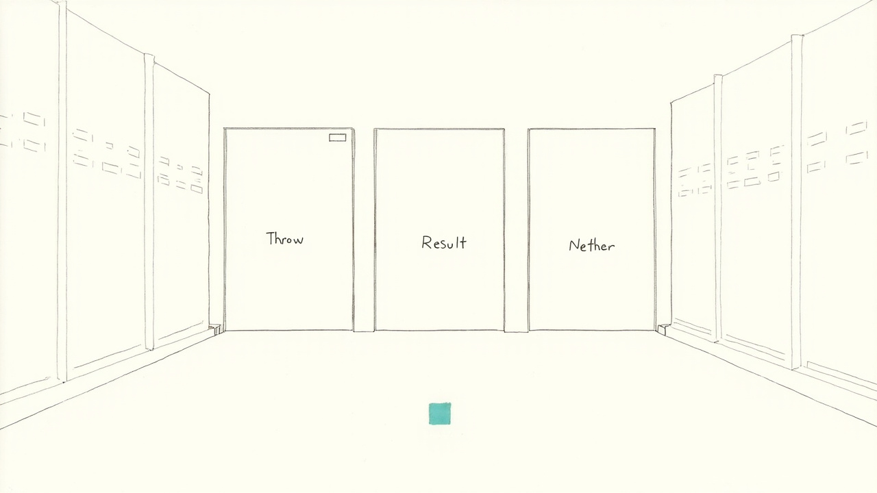 Throw, Result ou nenhum dos dois? Formas de tratar erros em software