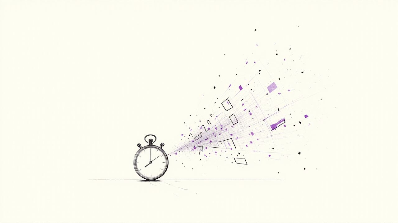 Cursor aperta um cronômetro de onde saem wireframes, ganho de tempo com Figma Make.