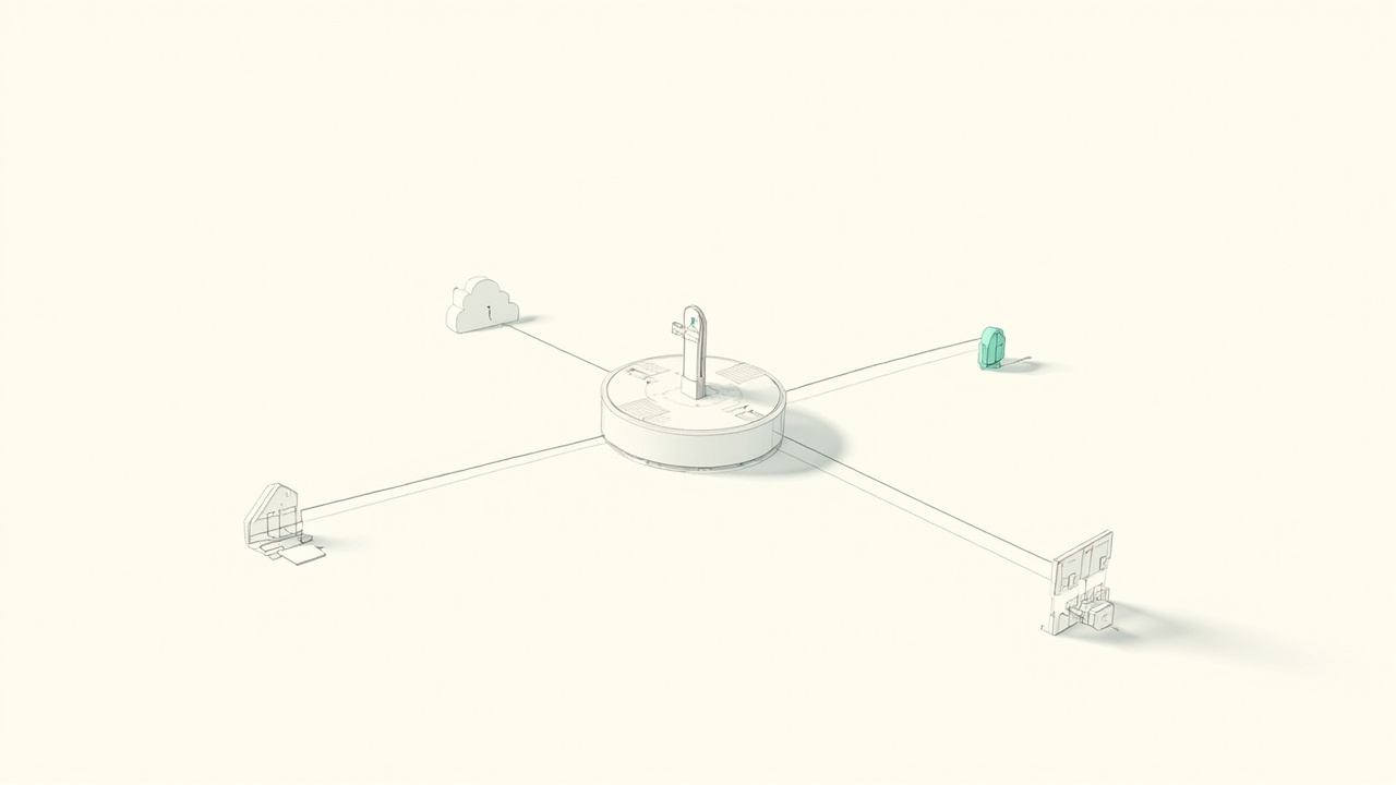 Plataforma do Cursor conectando repositório Git, nuvem e pipeline de deploy