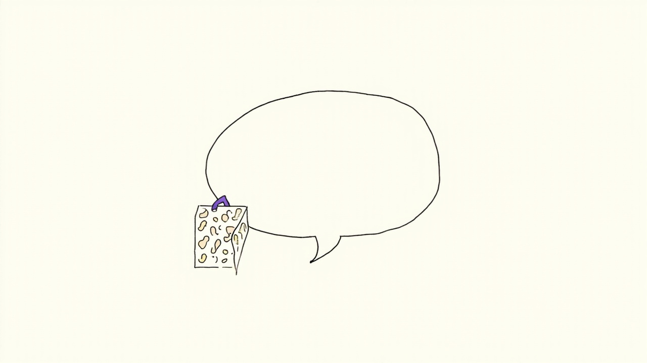 Balão de conversa brota folha de adesivos recortados puxados por uma mão, figurinhas do ChatGPT para mensageiros