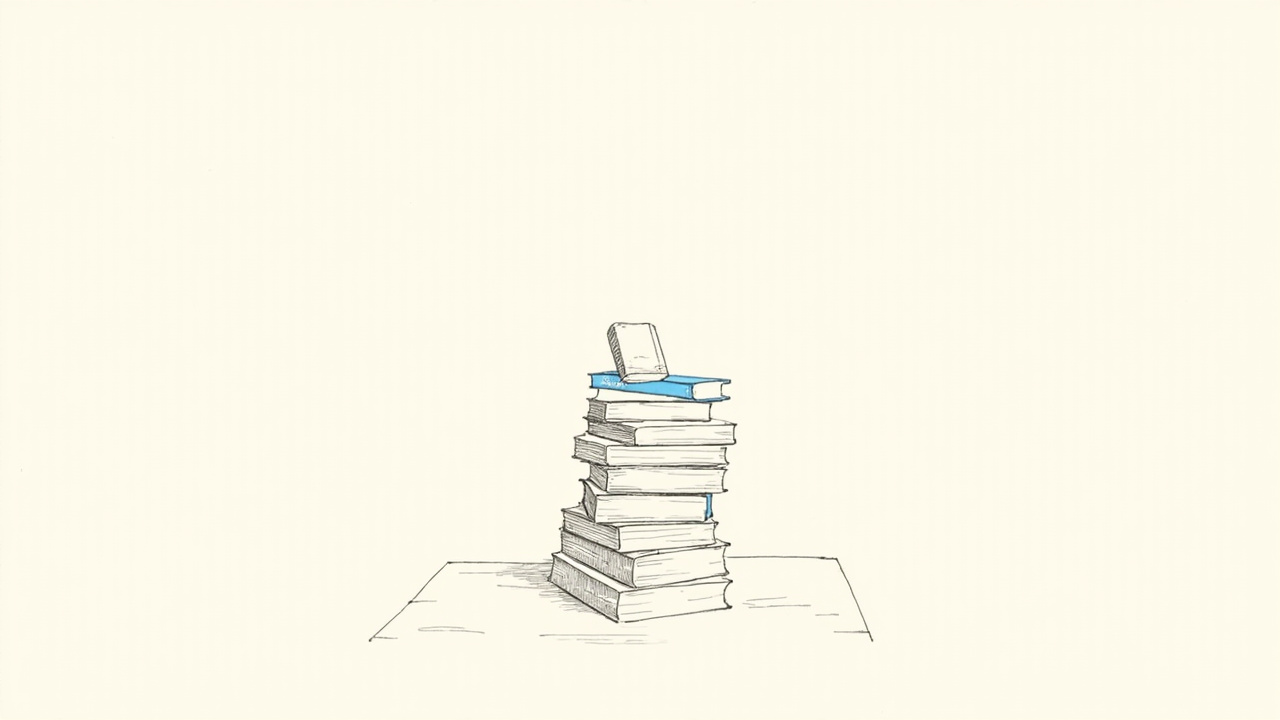 Dicionário minúsculo segura enorme pilha de livros, vocabulário surpreendentemente pequeno do tokenizer do Claude