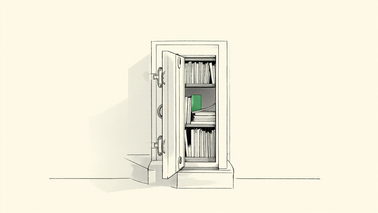 Porta de cofre gigante se abre para estantes de livros abertos, modelo open source Hy4 de 770B parâmetros da Tencent