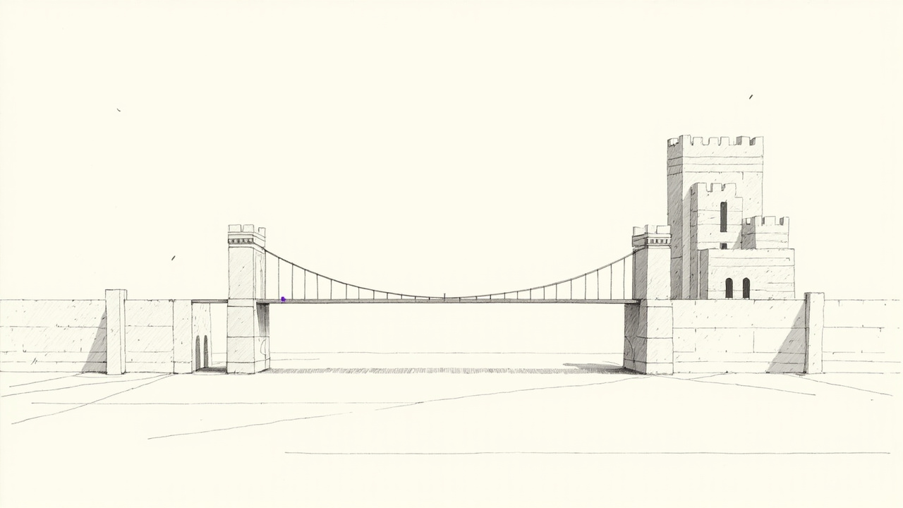 Ponte liga esboço de wireframe a castelo de blocos de código, fluxo de agentes entre design e código no Figma