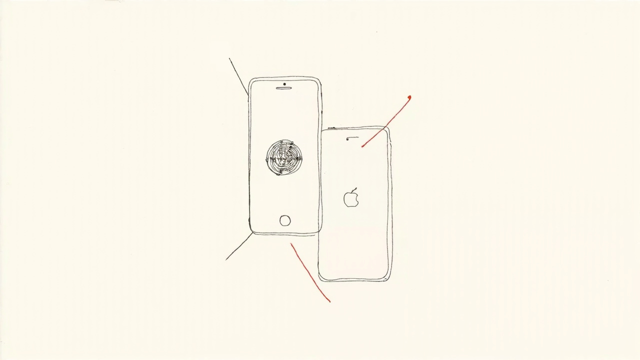 Dois iPhones lado a lado, um com orbe luminoso do assistente e outro apagado, divisão do iOS 27