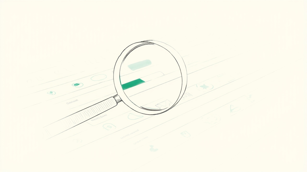 Lupa verificando fileiras de botões de interface alinhados, shadcn/lint valida design systems Tailwind para agentes