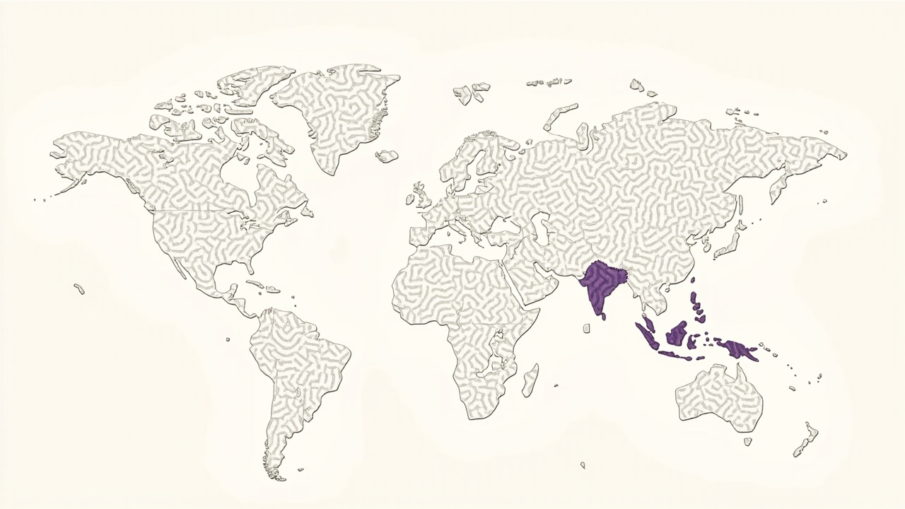 Globo de quebra-cabeça montado com peças feitas pela comunidade, metáfora da identidade visual e mascotes da Wikipédia