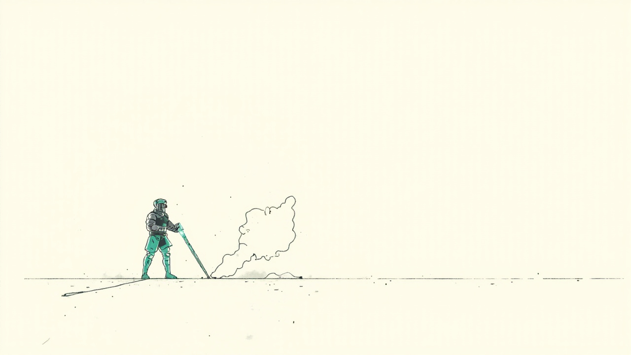 Cavaleiro em pixel art enfrenta chefão gigante em mapa de site, redesign pessoal feito em JavaScript e CSS puros