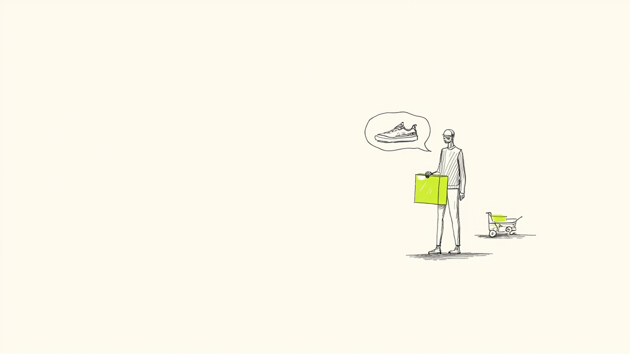 Consumidor pergunta a chatbot sobre tênis e recebe caixa de entrega na porta, compras guiadas por IA