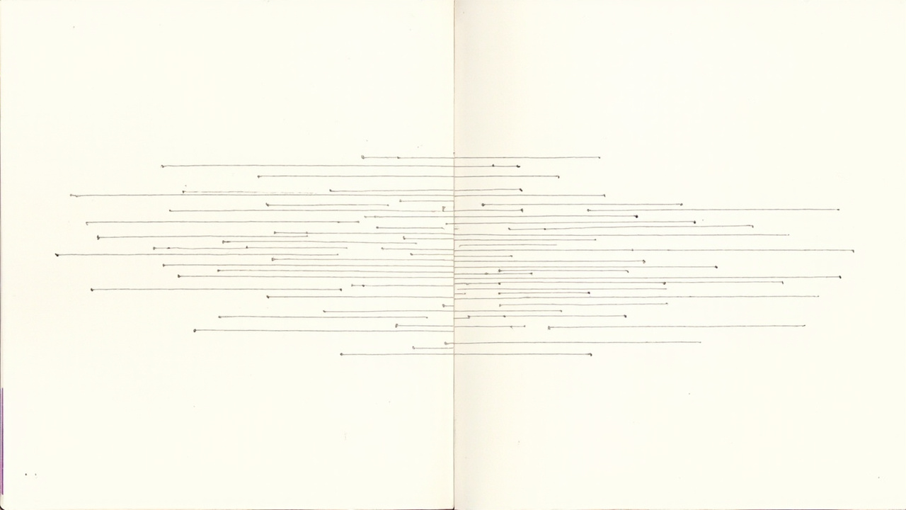 Livro de identidade visual virando linhas de código, conceito de brand as software