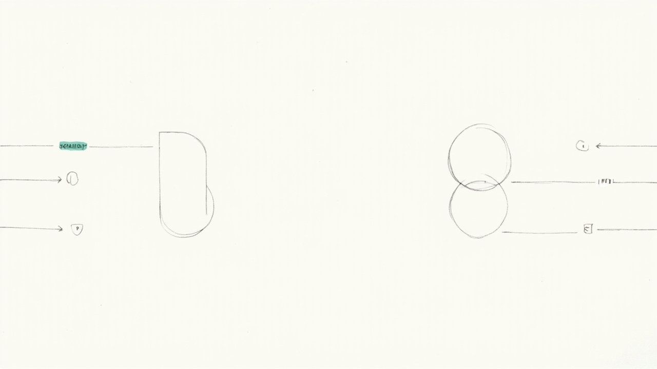Quadro branco de vidro com ímãs de fluxograma arrastando linhas de código, app Whiteboard