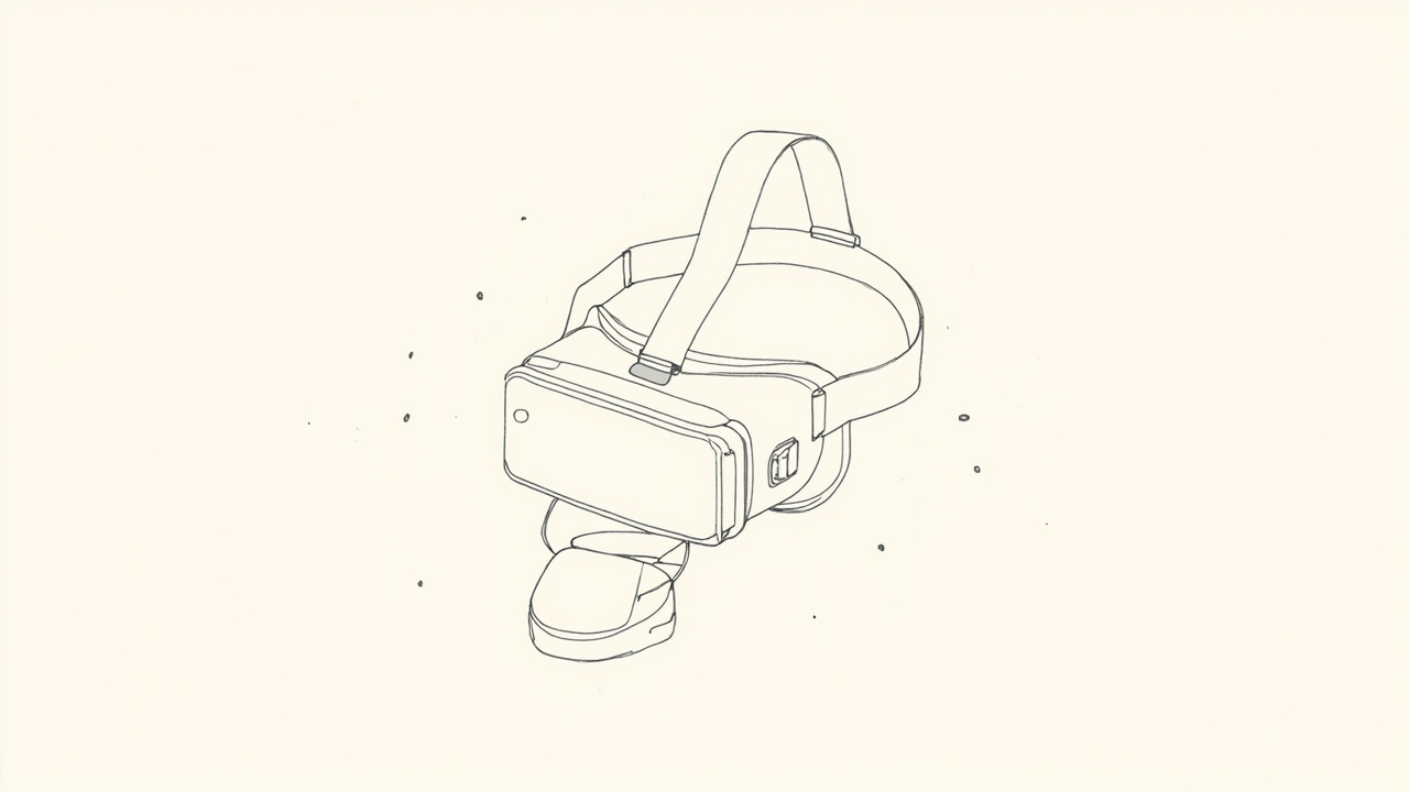 Headset de realidade virtual dividido em duas partes com bateria em puck de bolso, redesign em estudo pela Apple