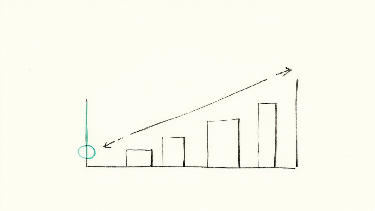 Peças magnéticas de gráfico de barras sendo reorganizadas em quadro branco, representando o sistema composável do TanStack Charts 1.0